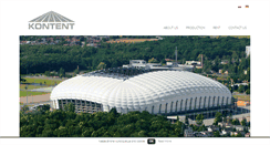 Desktop Screenshot of kontent.pl